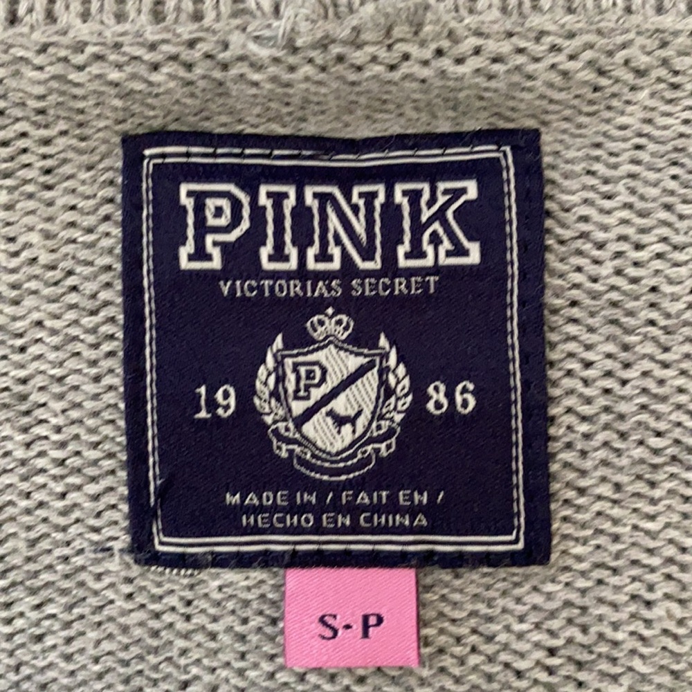 pink by victoria's secret studded cardigan - Picture 7 of 11